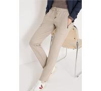 Cecil Casual Fit Hose urban Taupe Melange XL