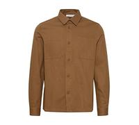 CASUAL FRIDAY Anton Cotton Twill Overshirt Herren Freizeithemd Hemd Überhemd Hemdjacke Hemdkragen Brusttaschen Regular Fit Hochwertiger & Robuster Baumwoll-Twill, Größe:2XL, Farbe:Ermine (181022)