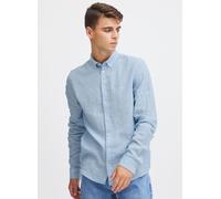 Casual Friday - Bekleidung CFANTON 0053 BD LS linen mix shirt - blau - Größe XXL