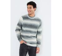 Casual Friday - Bekleidung CFKarl shadow striped knit - grau - Größe S