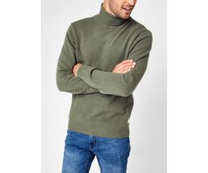 Casual Friday - Bekleidung Karl roll neck bounty knit - Grün - Größe L