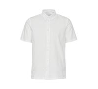 CASUAL FRIDAY CFAnton fil a fil Shirt Herren Kurzarmhemd Herrenhemd Hemd Button-Down-Kragen Unifarben Regular Fit, Größe:2XL, Farbe:Snow White (110602)