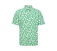 Kurzarmhemd CASUAL FRIDAY "Kurzarmhemd CFAton", Herren, Gr. XL, N-Gr, grün (jelly bean), Obermaterial: 100% Baumwolle CO., Hemden (40448729-XL) jelly bean