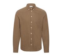 Casual Friday - CFANTON LS BD FIL A FIL SHIRT Sepia Melange - Gr. - XL