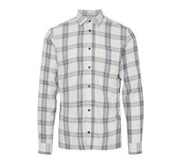 CASUAL FRIDAY - CFAnton LS Checked Shirt - Shirt - 20504773, Größe:S, Farbe:Ecru (114201)