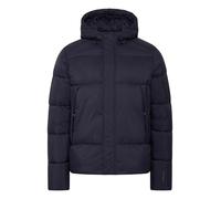Winterjacke CASUAL FRIDAY "Winterjacke CFAUSTIN short puffer jacket", Herren, Gr. L, blau (schwarz navy), Obermaterial: 100% Polyamid PA., Jacken Winterjacke (67801113-L) schwarz navy