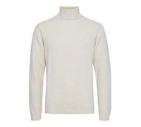 CASUAL FRIDAY CFKarl Herren Rollkragenpullover Strickpullover Feinstrick Pullover mit Rollkragen, Größe:L, Farbe:Light Sand Melange (1353041)