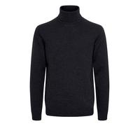 CASUAL FRIDAY CFKarl Herren Rollkragenpullover Strickpullover Feinstrick Pullover mit Rollkragen Rippbündchen Regular fit, Größe:3XL, Farbe:Anthracite Black (194007)