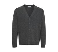 CASUAL FRIDAY CFKarl Herren Strickjacke Cardigan mit V-Ausschnitt Knopfleiste Lammwolle Regular fit, Größe:3XL, Farbe:Pewter Mix (50817)