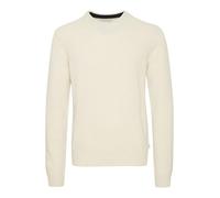 Casual Friday Strickpullover aus Woll-Mix Modell 'KARL' in Offwhite, Größe M
