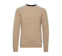 CASUAL FRIDAY CFKarl Herren Strickpullover Feinstrick Pullover mit Rippkragen Rippbündchen Regular fit, Größe:3XL, Farbe:Silver Mink Melange (1713121)