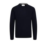 Strickfleece-Pullover CASUAL FRIDAY "Strickpullover CFKarl", Herren, Gr. M, blau (navy blazer), Obermaterial: 80% Wolle WO. 20% Polyamid PA., Pullover (28744557-M) navy blazer