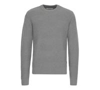 CASUAL FRIDAY CFKarl Herren Strickpullover Grobstrick Pullover mit Rippbündchen 100% Baumwolle Regular fit, Größe:L, Farbe:Mid Grey Melange (50815)