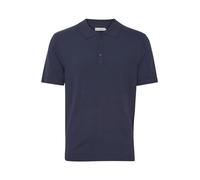 Slim Fit Poloshirt mit gerippten Abschlüssen Modell 'KARLO' L men Dunkelblau