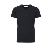 CASUAL FRIDAY CFLincoln v-Neck t-Shirt Herren T-Shirt Kurzarm Shirt mit V-Ausschnitt Slim Fit, Größe:M, Farbe:Night Navy (50442)