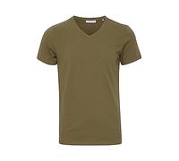 CASUAL FRIDAY CFLincoln v-Neck t-Shirt Herren T-Shirt Kurzarm Shirt mit V-Ausschnitt Slim Fit, Größe:S, Farbe:Burnt Olive (180521)