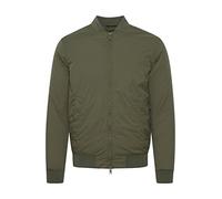 Bomberjacke CASUAL FRIDAY "Bomberjacke CFOakden", Herren, Gr. L, grün (beetle), Obermaterial: 100% Polyester PES., slim fit normal, Jacken Bomberjacke (42062726-L) beetle