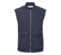 CASUAL FRIDAY CFOlas quilted vest Herren Weste Steppweste Outdoor Weste Leicht gesteppte Weste mit Taschen Regular Fit, Größe:XL, Farbe:Dark Navy (194013)