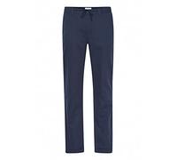 CASUAL FRIDAY CFPandrup Herren Leinenhose Stoffhose Leinen Mix Regular Fit mit Kordeln, Größe:W30/34, Farbe:Dark Navy (194013)