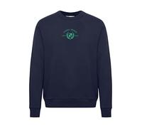 Rundhalspullover CASUAL FRIDAY "Sweatshirt CFSage", Herren, Gr. L, blau (schwarz navy), Web, Obermaterial: 100% Baumwolle CO., casual, normal, ohne Ausschnitt, Langarm, Sweatshirts (33465260-L) schwar