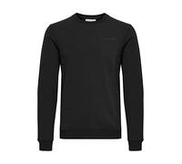CASUAL FRIDAY CFSeverin Herren Sweatshirt Pullover Pulli mit Rundhalsausschnitt aus 100% Baumwolle, Größe:XL, Farbe:Anthracite Black (194007)