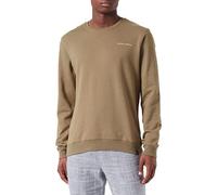 CASUAL FRIDAY CFSeverin Herren Sweatshirt Pullover Pulli mit Rundhalsausschnitt aus 100% Baumwolle, Größe:3XL, Farbe:Burnt Olive (180521)