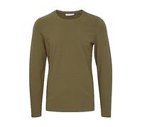 CASUAL FRIDAY CFTheo LS t-Shirt Herren Longsleeve Langarmshirt Shirt Basic Slim Fit, Größe:L, Farbe:Burnt Olive (180521)