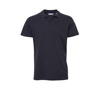 CASUAL FRIDAY CFTristan SS Pique Polo Shirt Herren Poloshirt Polohemd Polokragen ohne Knöpfe Regular Fit Hochwertige Baumwoll-Qualität, Größe:M, Farbe:Dark Navy (194013)