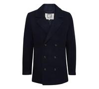 CASUAL FRIDAY CFVILMER Herren Wintermantel Wollmantel Winterjacke Zierknöpfe Reverskragen Knöpfen regular fit, Größe:M, Farbe:Dark Navy (194013)