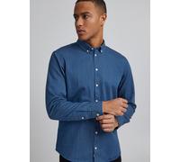 CASUAL FRIDAY Jeanshemd Herren Regular Fit Baumwolle blau, XXL