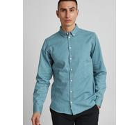 CASUAL FRIDAY CFAnton BD LS Denim Chambray Shirt Herren Jeanshemd Denim Hemd Freizeithemd mit Hemdkragen aus 100% Baumwolle Regular Fit, Größe:3XL, Farbe:Denim Light Blue (200435)