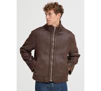 CASUAL FRIDAY Kunstlederjacke Herren braun, XL