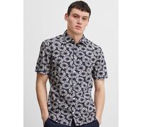 CASUAL FRIDAY Kurzarmhemd Herren Regular Fit Baumwolle blau, M