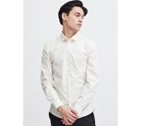 CASUAL FRIDAY Langarmhemd Herren Slim Fit Baumwolle beige, M