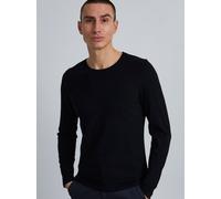 CASUAL FRIDAY Langarmshirt Herren schwarz, S
