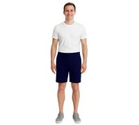 CASUAL FRIDAY Peterson Herren Freizeit-Bermuda Chino-Hose mit Leinen Baumwoll-Shorts kurze Hose 20504682 194013 Dunkelblau L