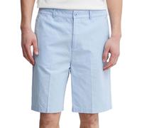 CASUAL FRIDAY Peterson Herren Freizeit-Bermuda Chino-Hose mit Leinen Baumwoll-Shorts kurze Hose 20504682 154030 Blau M