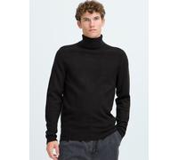 CASUAL FRIDAY Rollkragenpullover Herren schwarz, XXL