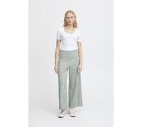 Ichi Stoffhose Damen aqua, M