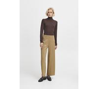 Stoffhose ICHI "Casual Hose IHKATE", Damen, Gr. S, N-Gr, gelb (cathay spice), Obermaterial: 70% Polyester PES. 28% Viskose CV. 2% Elasthan EL., Hosen Stoffhose (26418550-S) cathay spice