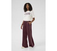 Stoffhose KAFFE "Casual Hose KAcory", Damen, Gr. XL, N-Gr, rot (windsor wine cc), Obermaterial: 92% Polyester PES. 8% Elasthan EL., Hosen Stoffhose (61161165-XL) windsor wine cc