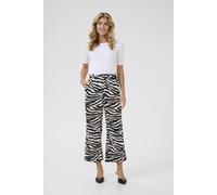 Casual Hose Loose fit Black/Chalk Animal Print EU 36 / UK 8