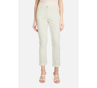 Betty Barclay Damen Casual-Hose mit Stickerei 40, Rohweiß