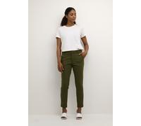 KAFFE Casual Hose Kalea Damen Chino Hose Elegant Klassische Stoffhose Grape Leaf 44