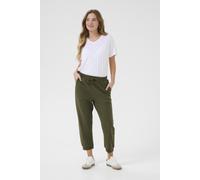 Stoffhose KAFFE "Hose KAanne", Damen, Gr. S, N-Gr, grün (grape leaf), Obermaterial: 85% Baumwolle CO. 15% Polyester PES., Hosen Stoffhose (90876923-S) grape leaf