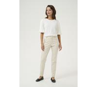 KAFFE Casual Hose Kalea Damen Chino Hose Elegant Klassische Stoffhose 38, Moonstruck 38