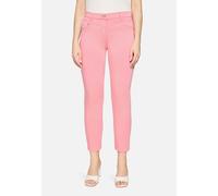 Stoffhose BETTY BARCLAY "Damen Slim Fit", Damen, Gr. 40, Normalgrößen, rosé, Obermaterial: 64% Baumwolle, 33% Polyester, 3% Elasthan, slim fit 7/8-Länge, Hosen Stoffhose, Passenabtrennung (83019140-40