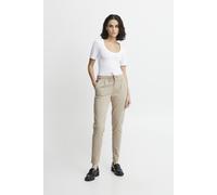 ICHI IHKATE PA2 Damen Sweathose Sweatpants Relaxhose mit Stretch Schmaler Schnitt mit Elastikbund, Größe:XS, Farbe:Doeskin (151308)