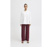 Ichi Stoffhose Damen rot, M