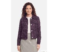 Casual-Jacke mit aufgesetzten Taschen Dark Dahlia 34